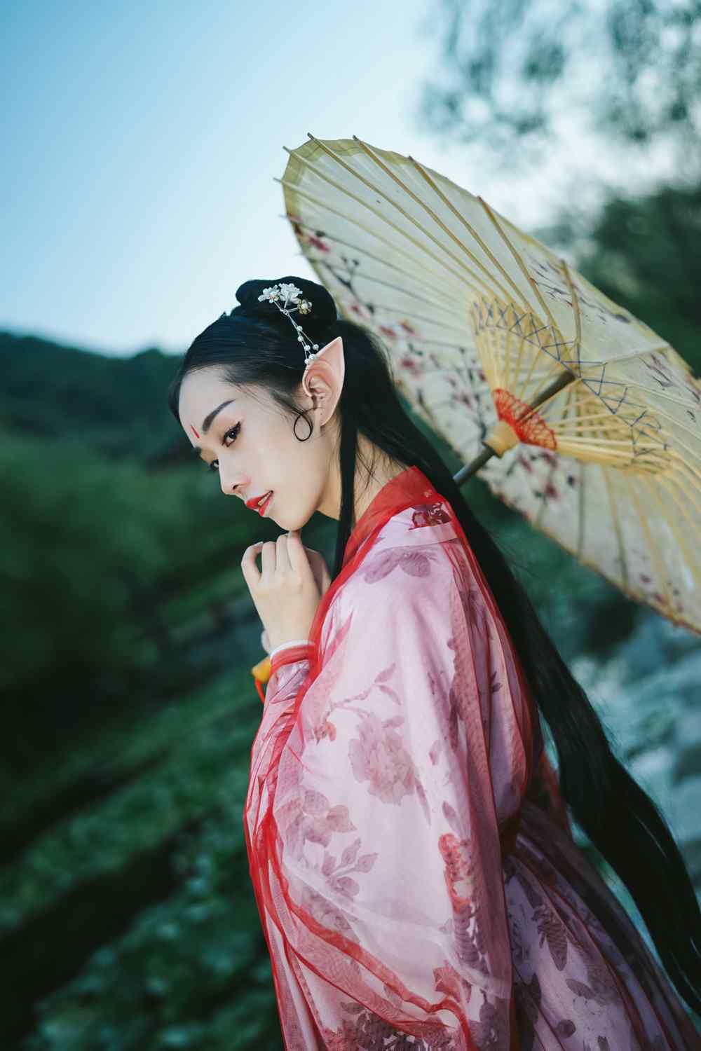 汉服私影#妖颜#