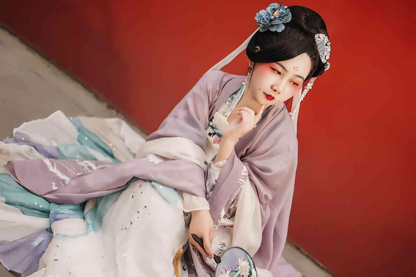 汉服私影 红墙怨