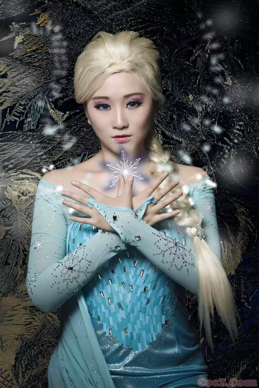 《C站·第178期》高贵御姐型美丽的公主Elsa快来拯救我！