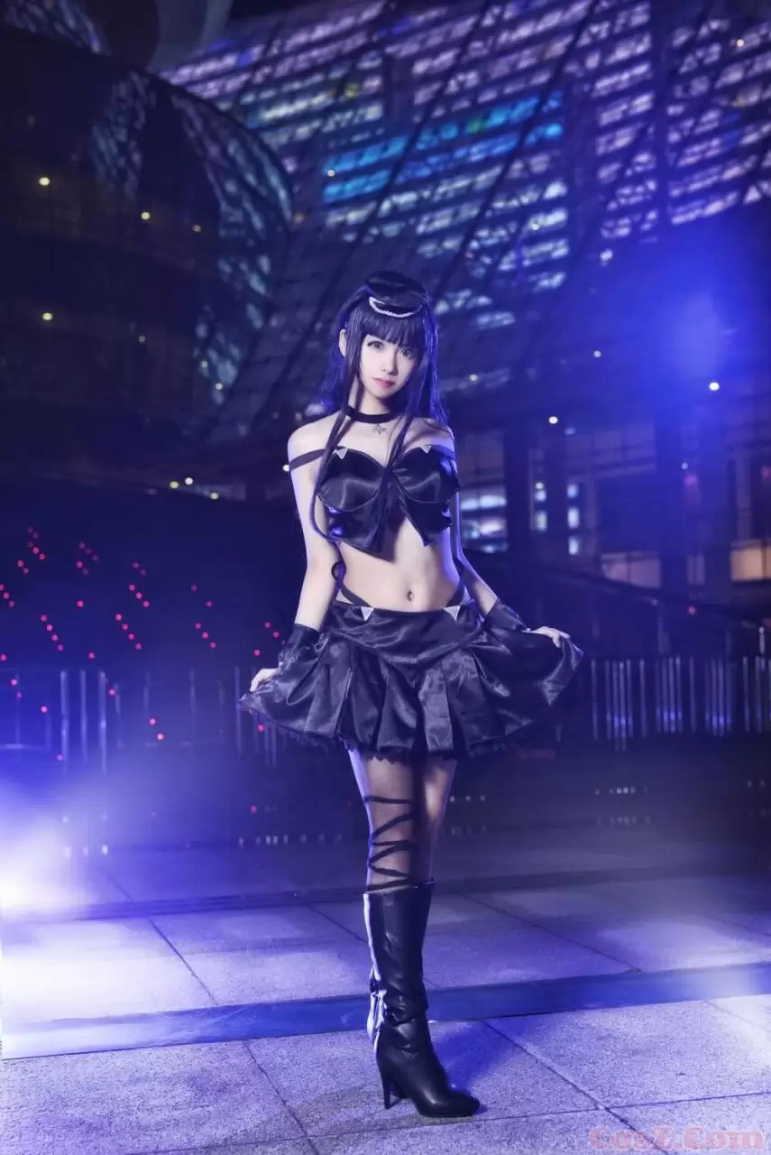 《C站·第166期》冬马和纱黑丝御姐长筒皮靴