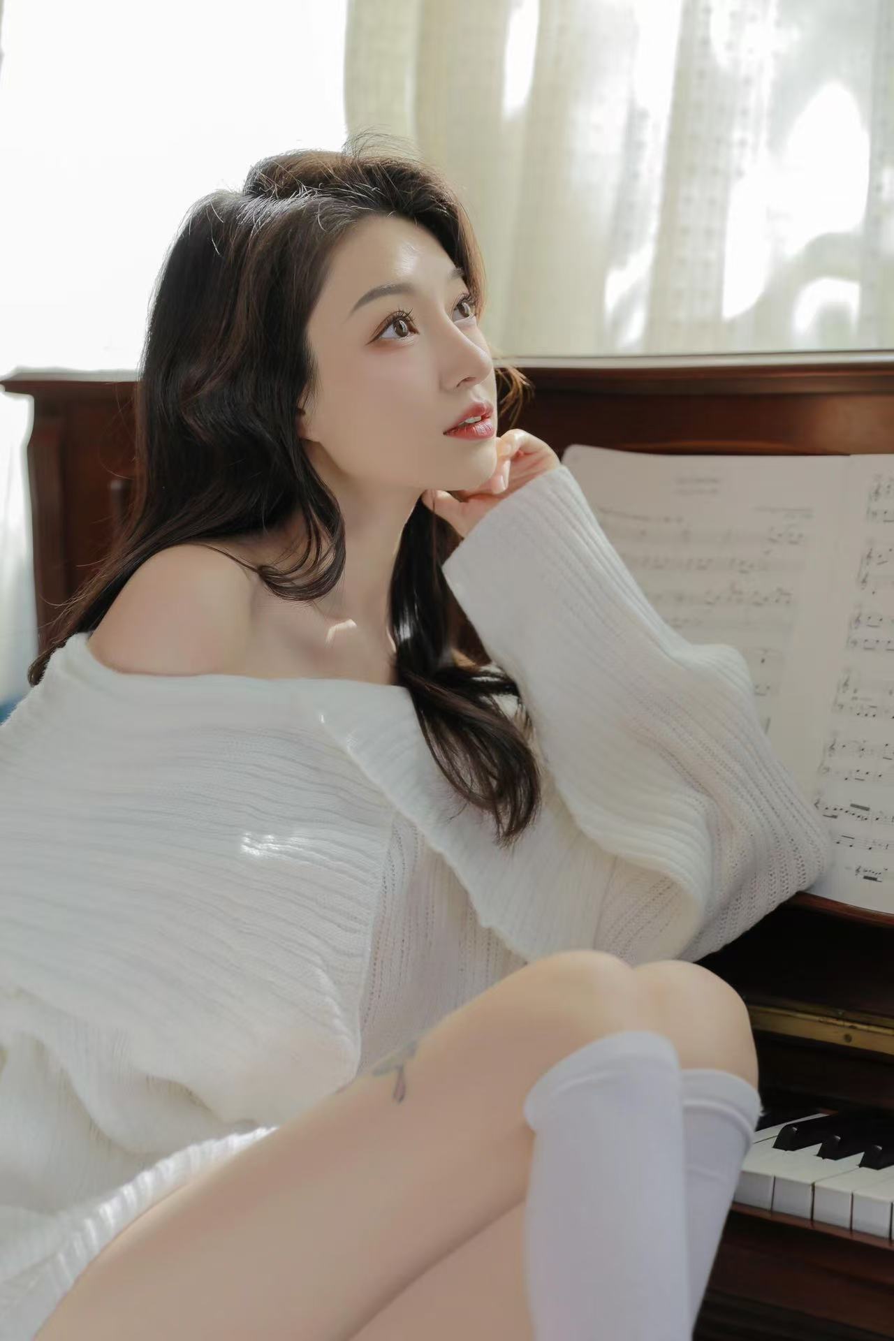 花苞裙少女写真