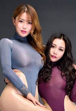 优雅美胸模特若兮张茜茹高叉舍宾亮丝高清mm写真集图片大全