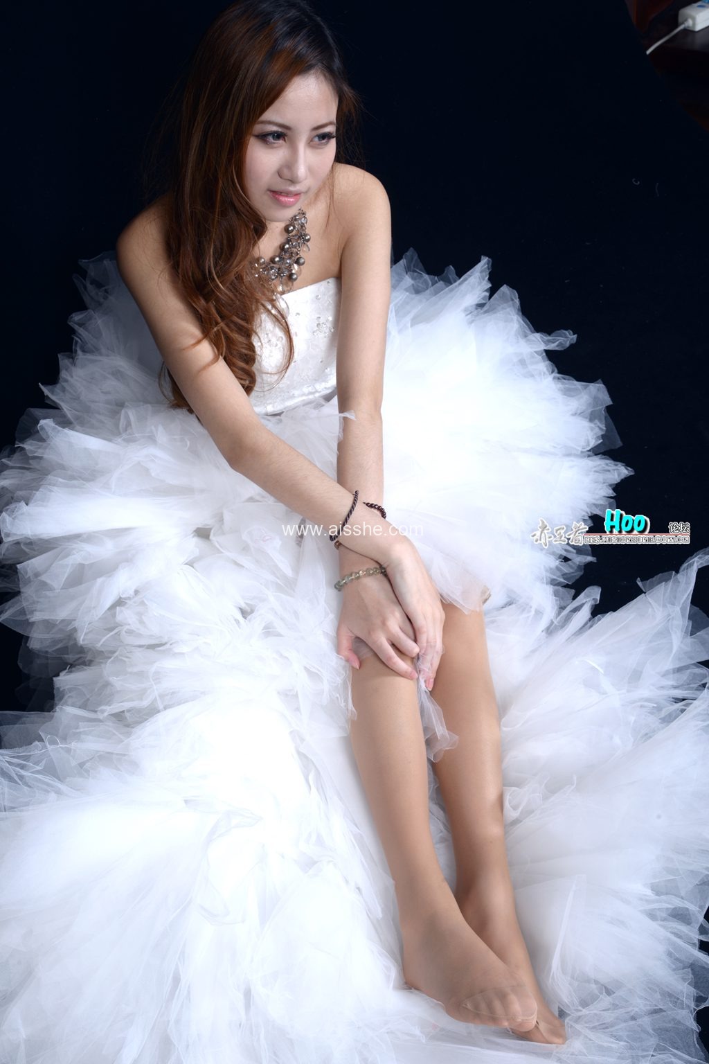Hoo摄影 No.142 D800超级大图-婚纱肉丝小玉