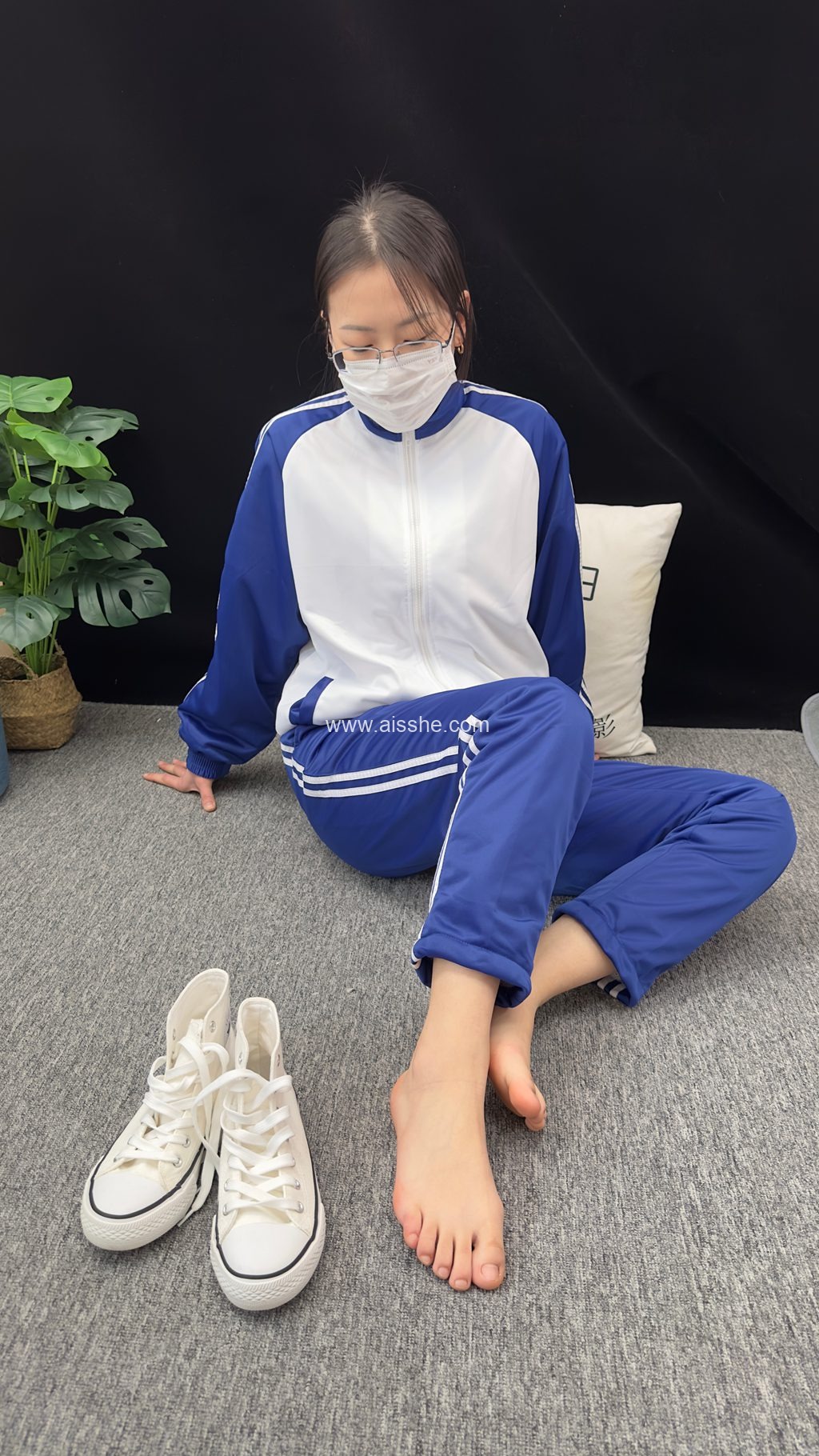 三禾摄影 NO.008 校服 帆布鞋 船袜 短丝