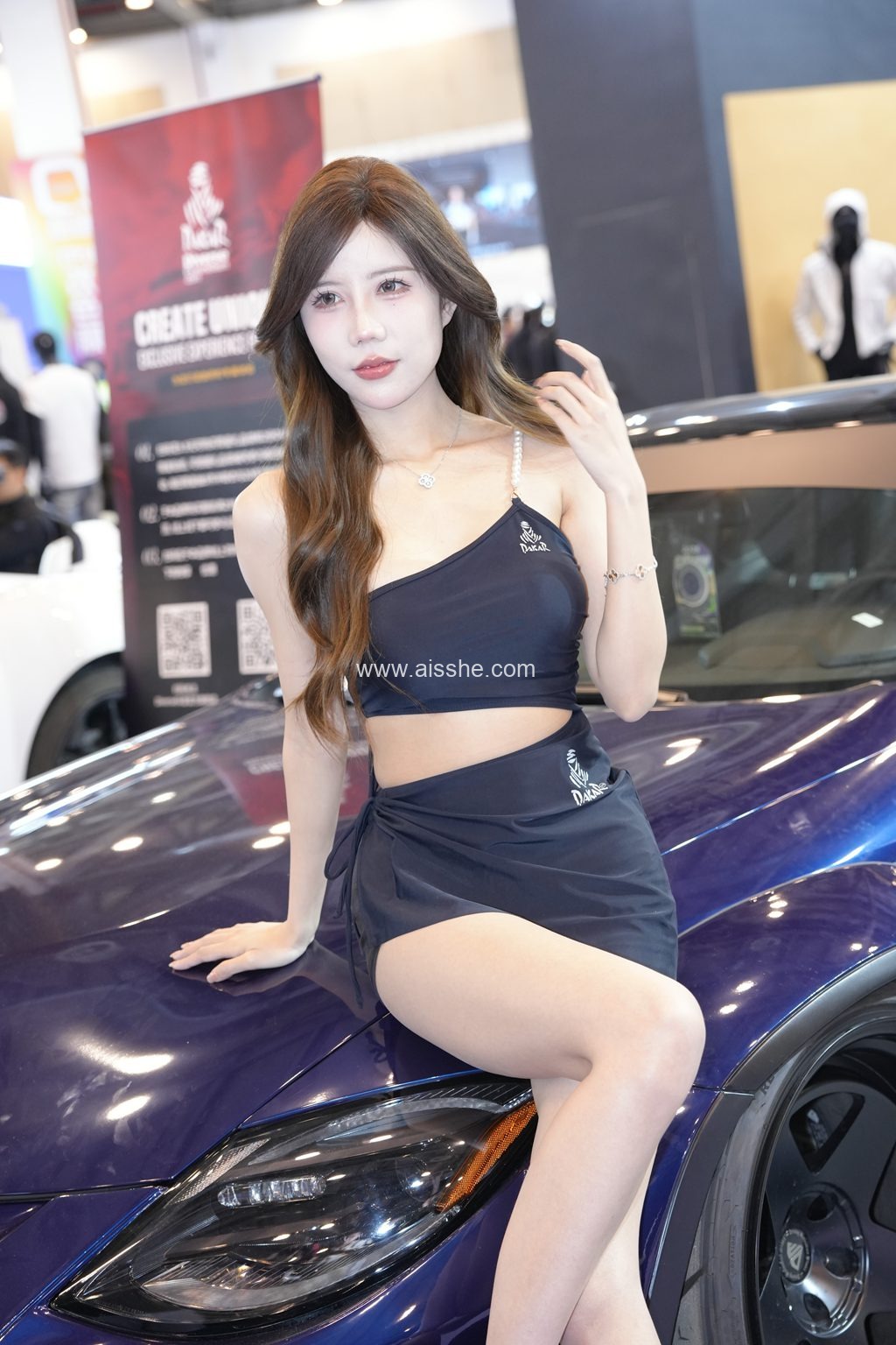 精选街拍作品 NO.2608 魅力黑色短裙