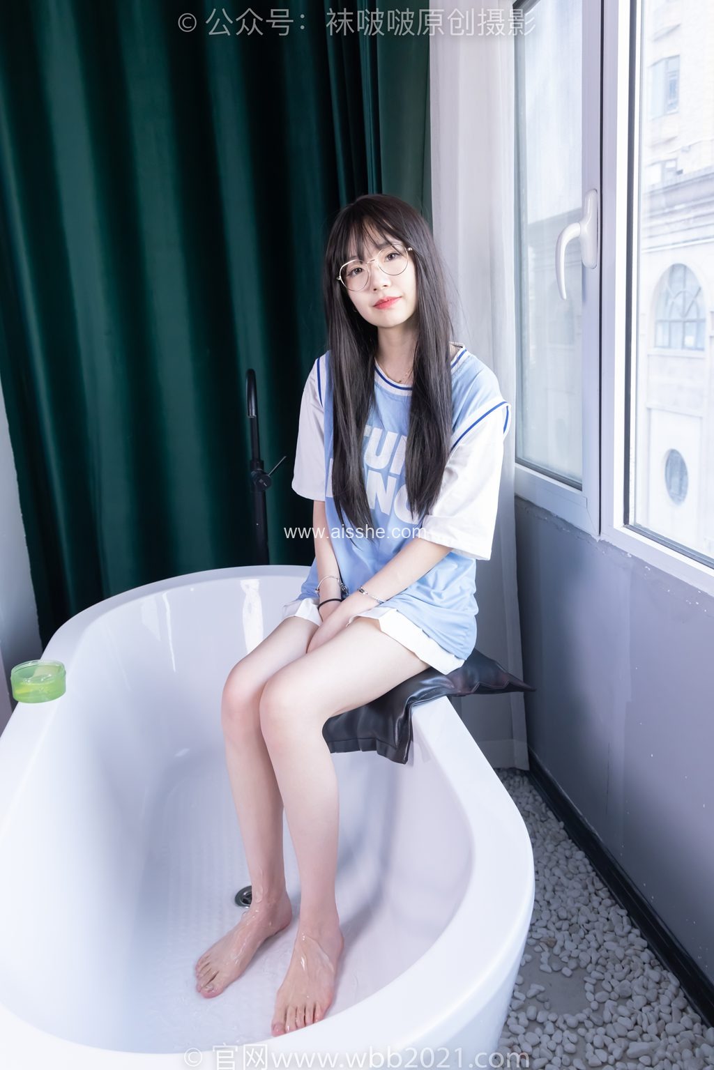 [BoBoSocks袜啵啵] NO.561 小甜豆-板鞋、短白棉袜、裸足